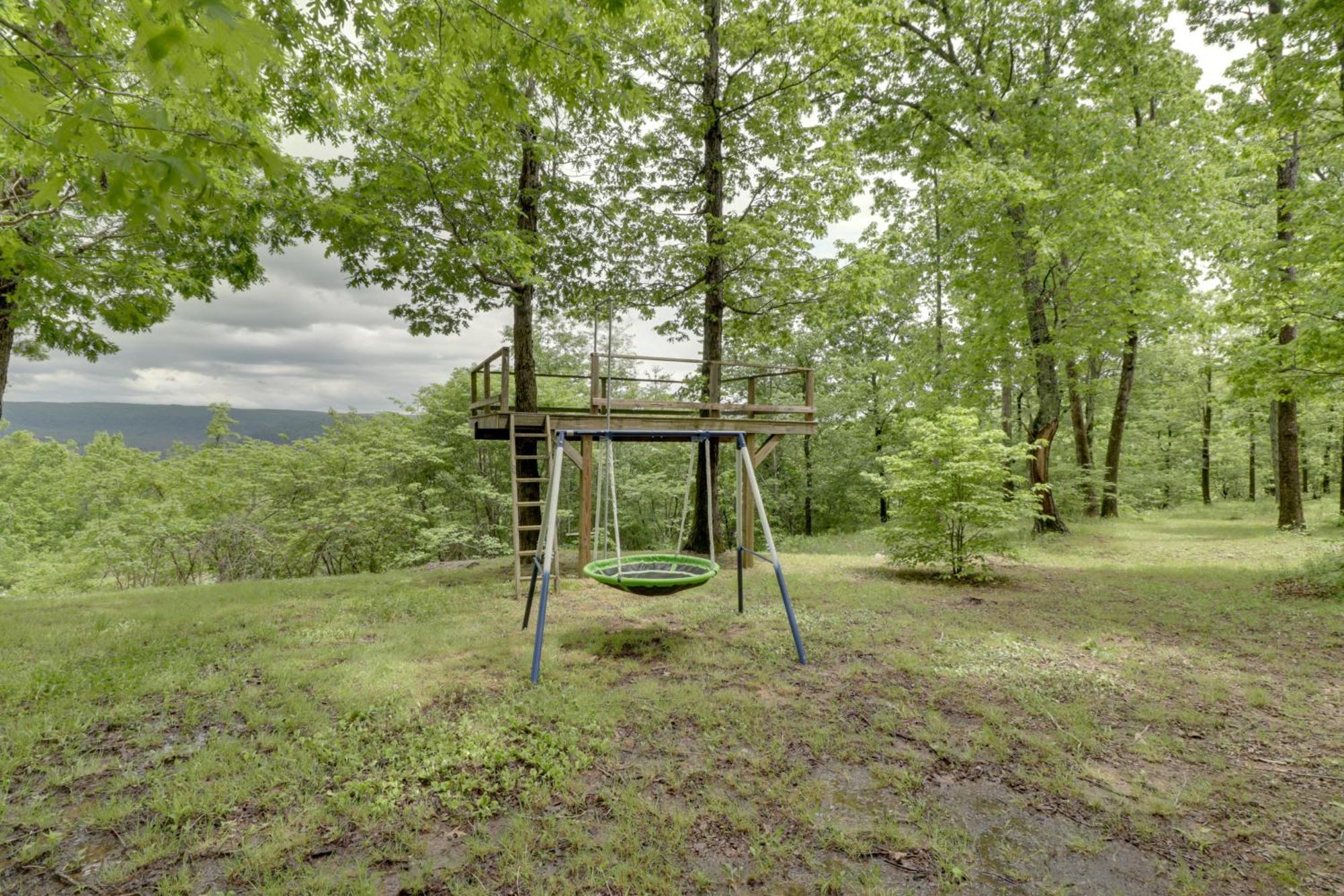 Spacious And Elegant Mountain View Cabin With Deck! エクステリア 写真