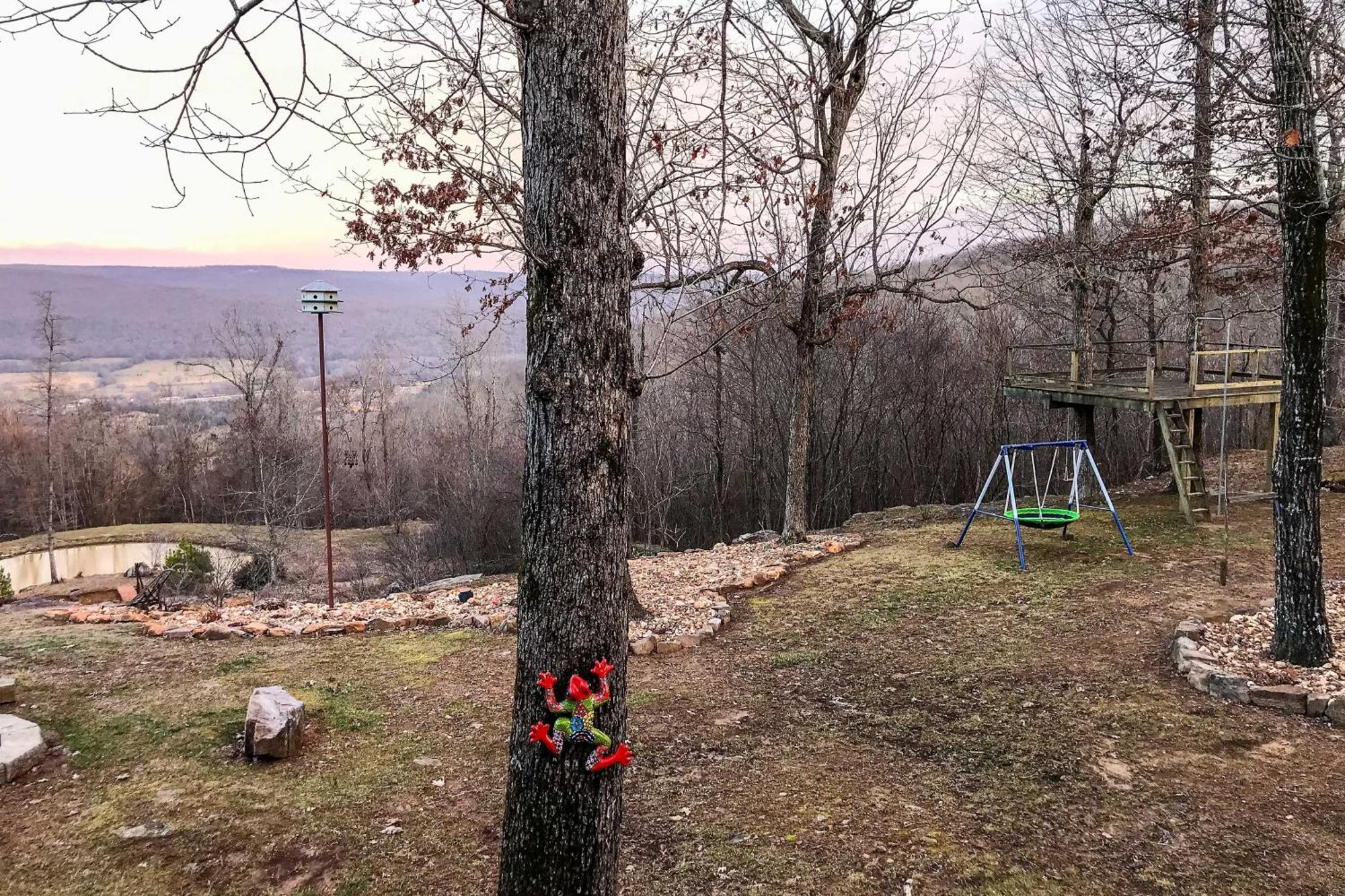 Spacious And Elegant Mountain View Cabin With Deck! エクステリア 写真